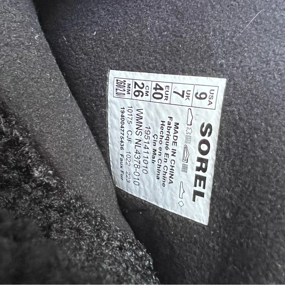 NEW Sorel Joan of Arctic Next Wedge Winter Boot (Women) Size 9 - Picture 9 of 9
